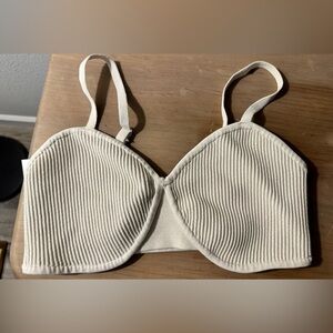 Aritzia Babaton Bra Top-Matte Pearl NWT